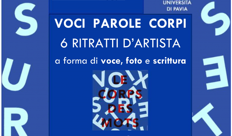 VOCI PAROLE CORPI - 6 RITRATTI D’ARTISTA
